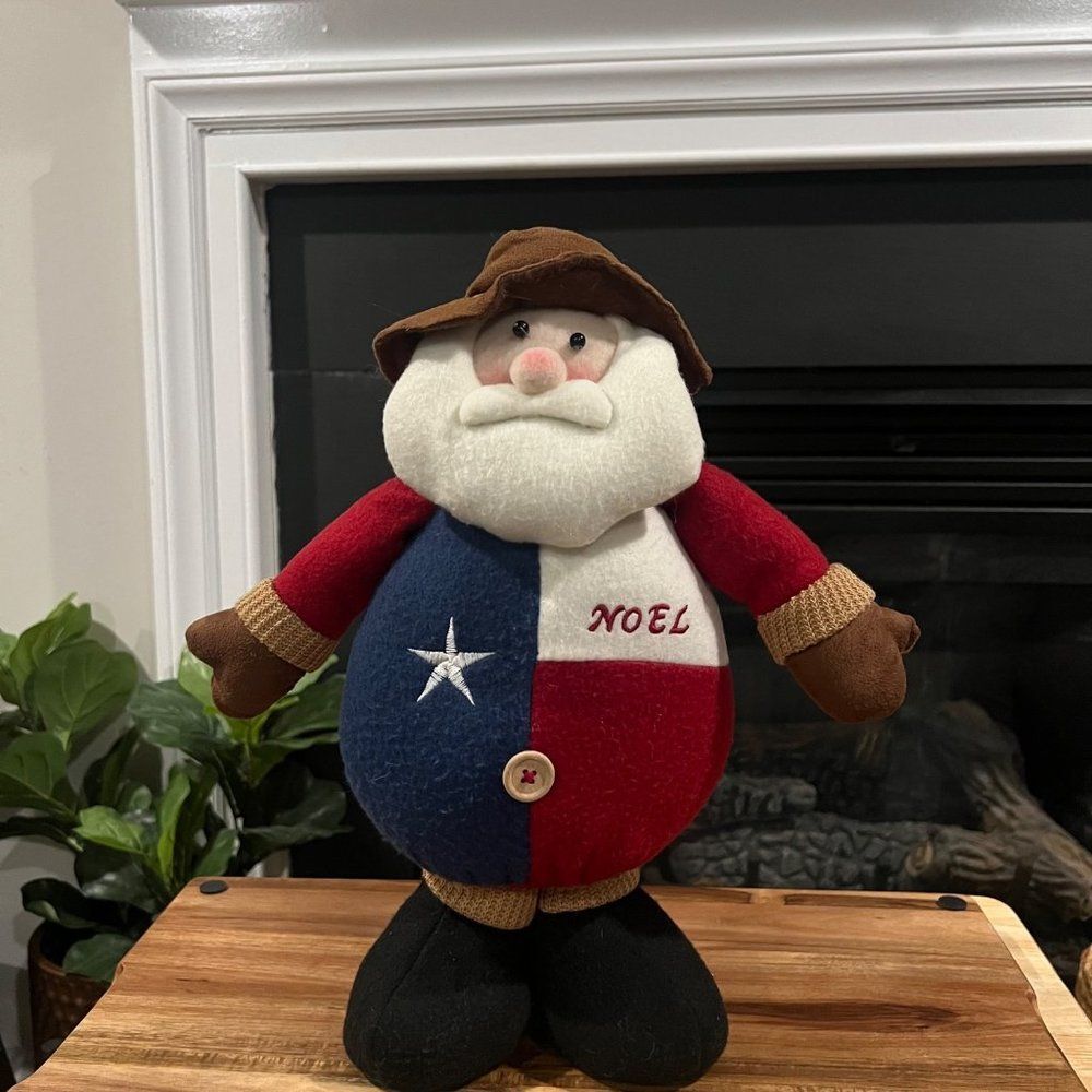 VTG Stuffed Noel Santa Claus Rare Collectable